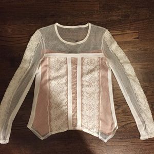 Bcbg Maxazria Lace Top